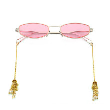 Modern Retro Vintage Small Rectangle Sunglasses Narrow  Candy Color Shades Sunglasses